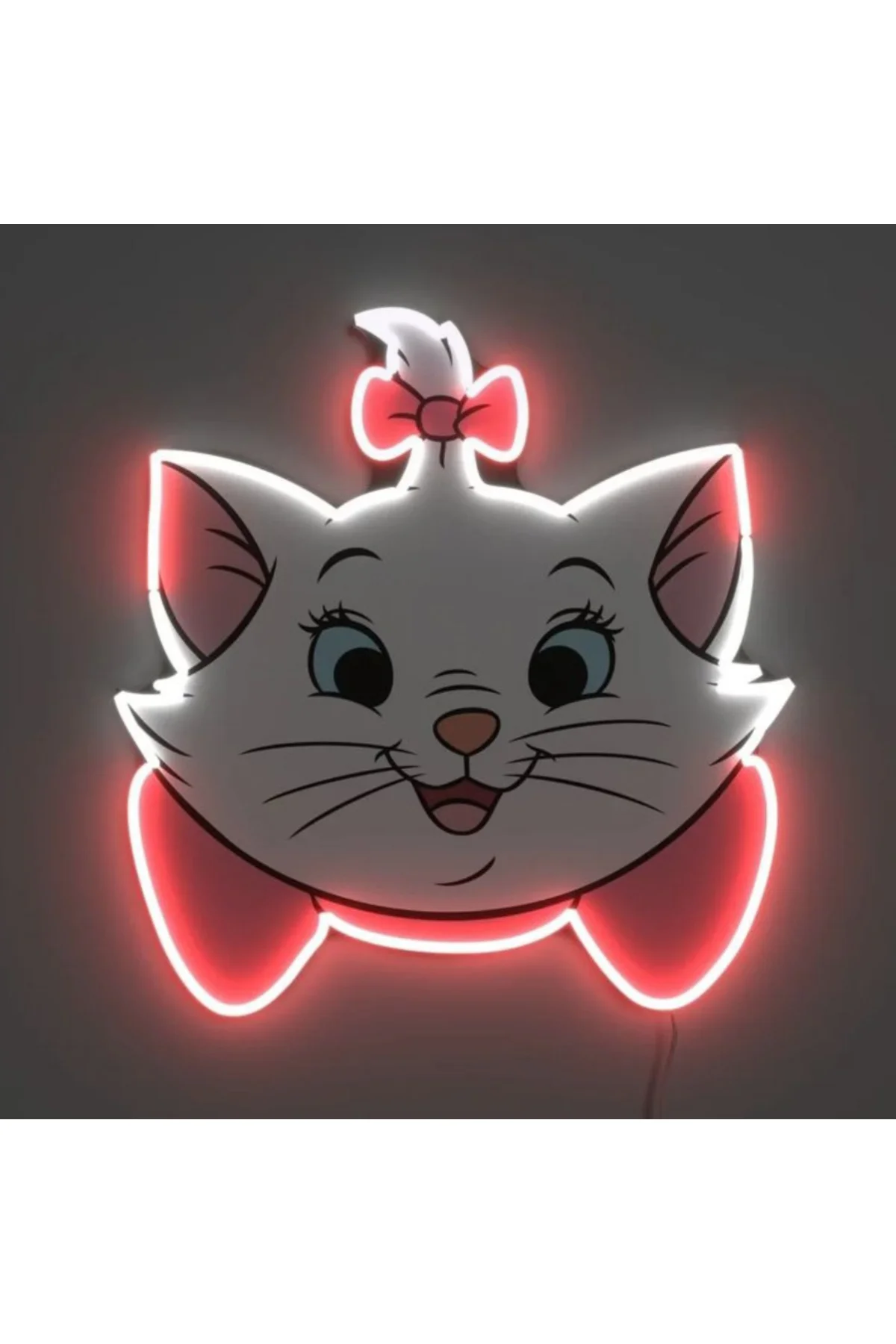 NEON POP ART KEDİ
