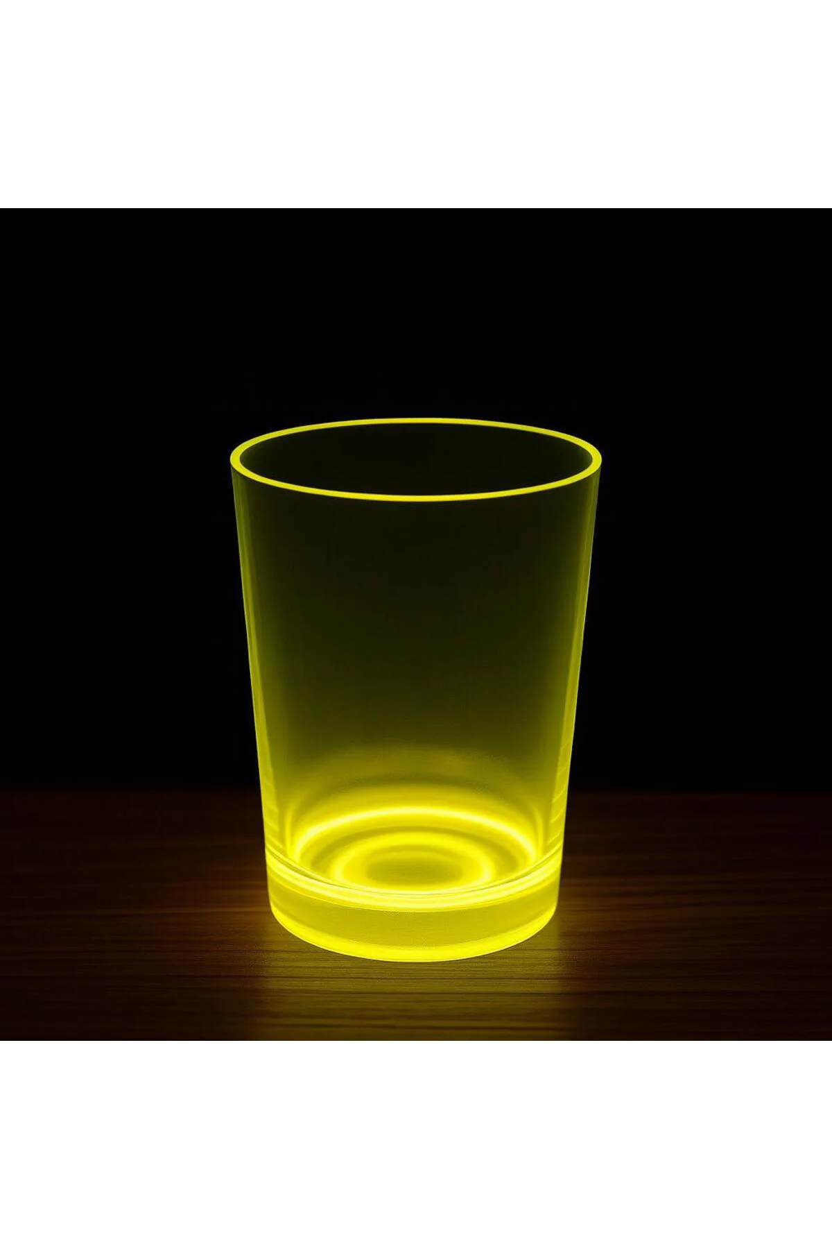 Neon Sarı Bardak 8.5 x 10.5 cm