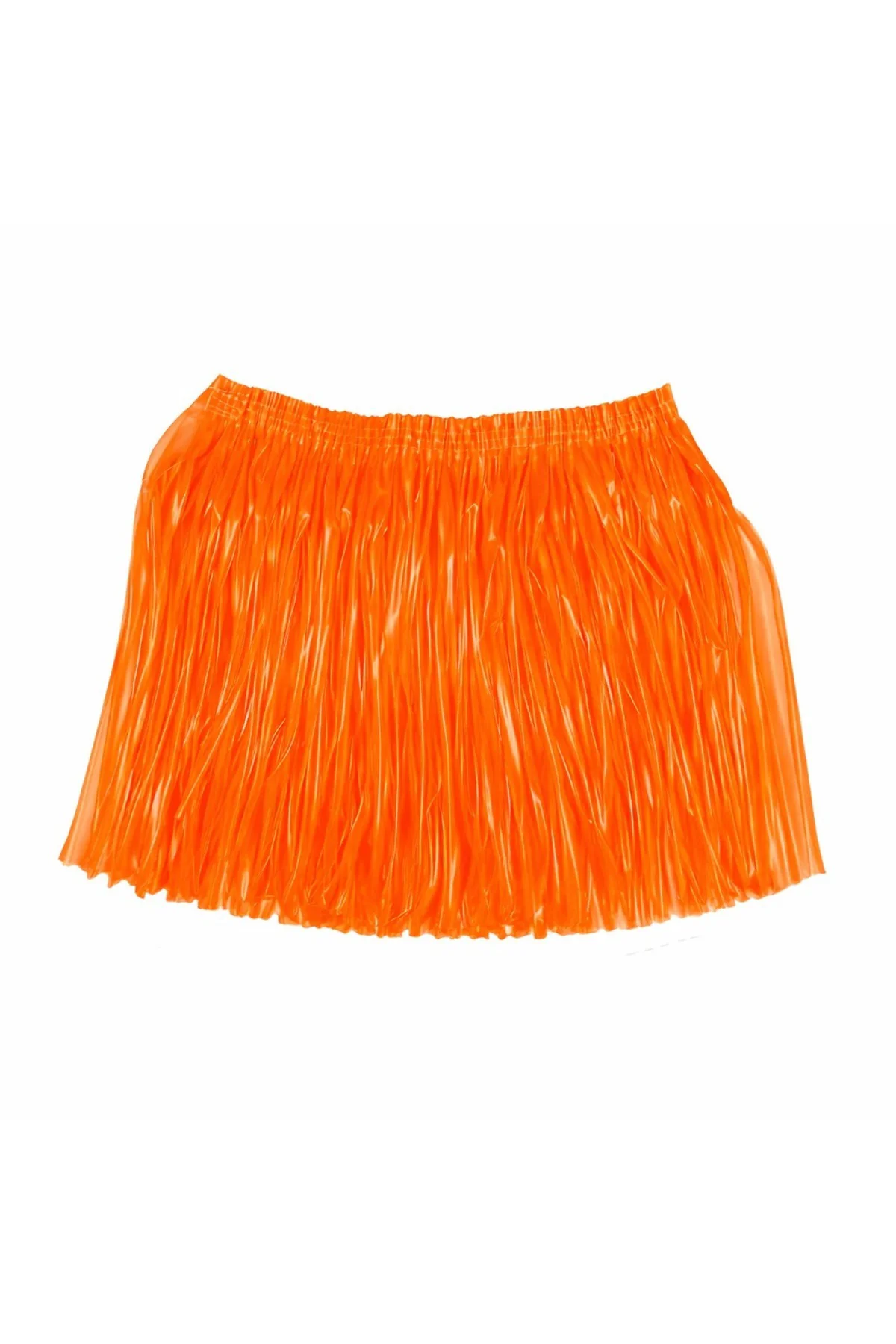 Neon Turuncu Hawaii Parti Eteği 40 cm