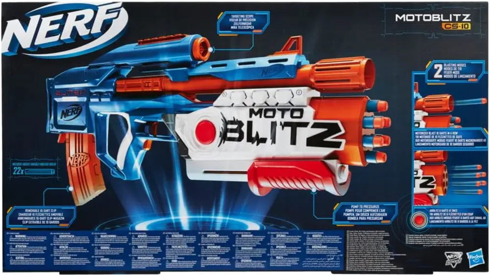 Nerf Elite 2.0 Motoblıtz Cs 10 F5872