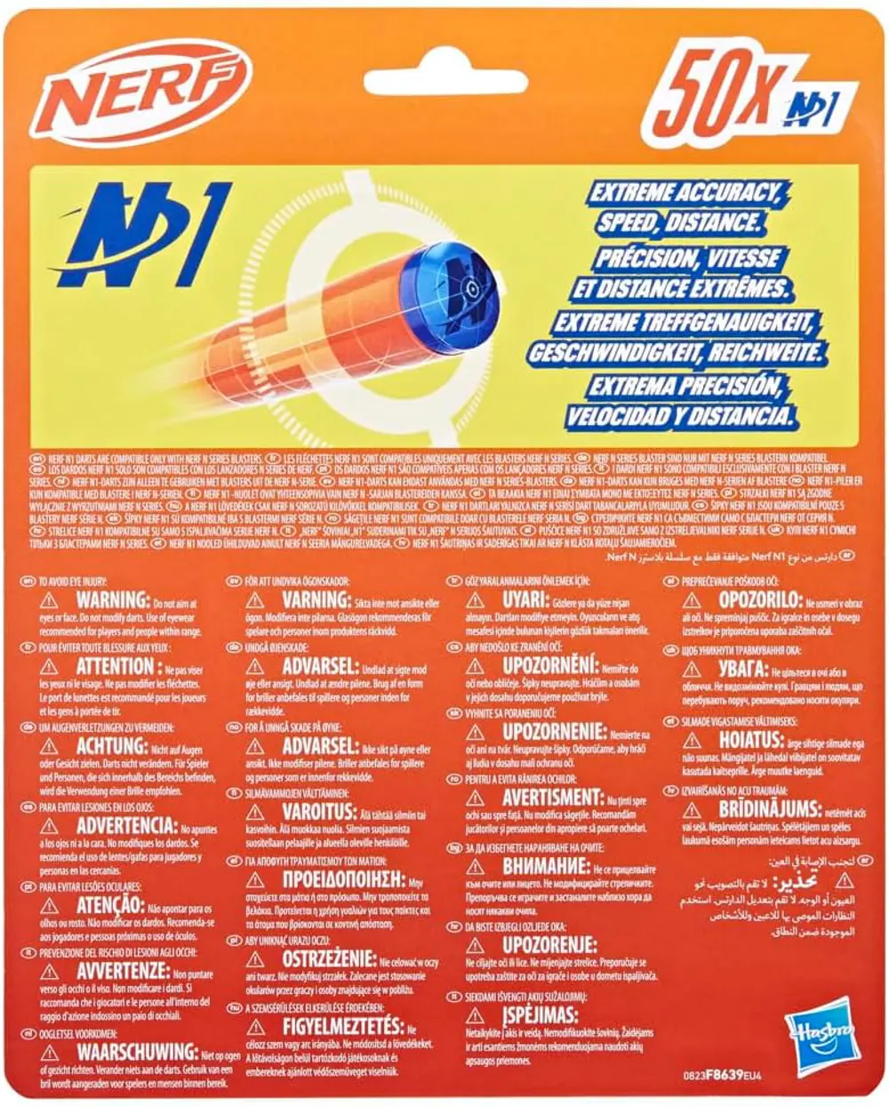 Nerf N-Serisi N1 Sünger Dart 50'li Yedek Paket F8639