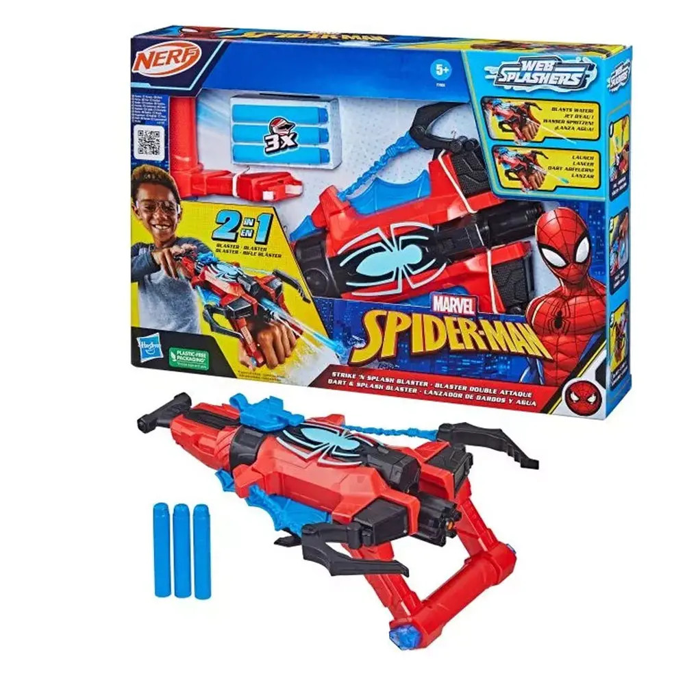 Nerf Spider-Man Strike N Splash Su Ve Dart Fırlatıcı F7852