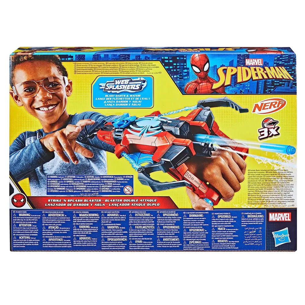 Nerf Spider-Man Strike N Splash Su Ve Dart Fırlatıcı F7852