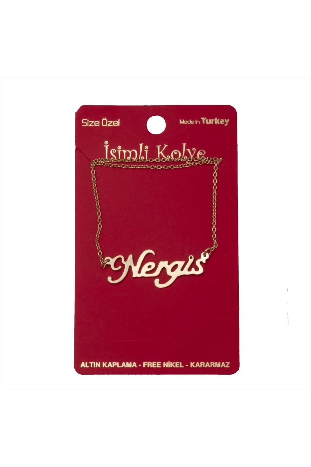 Nergis isimli kolye (Kişiye Özel) Nergis isimli kolye (Kişiye Özel)