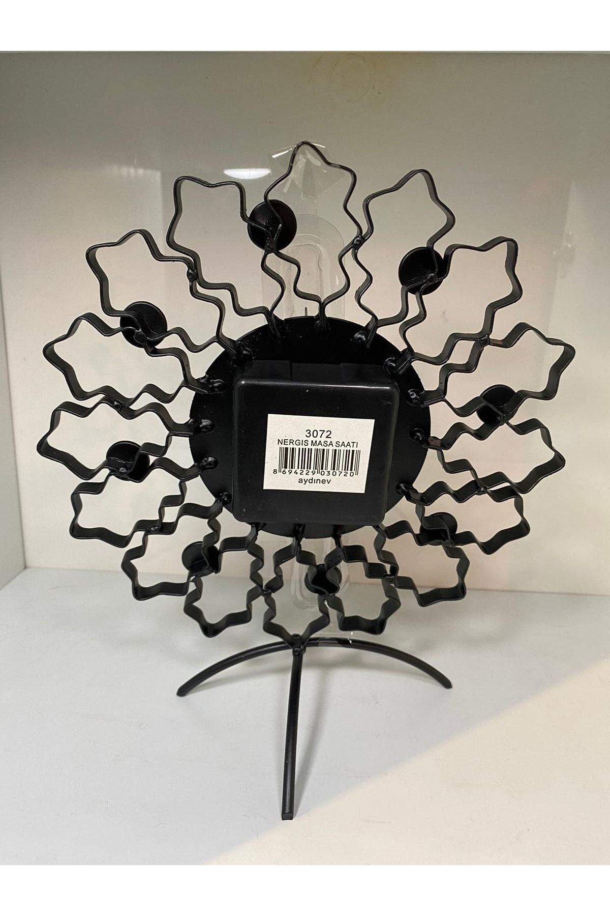 Elif Aksesuar Nergis Metal Masa Saati