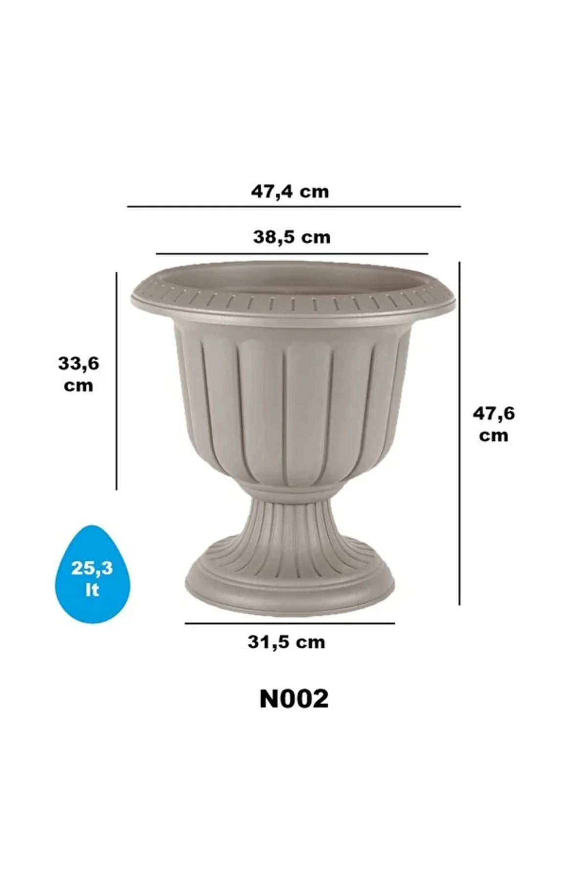 Nergis Saksı No 2 - Görsel 3