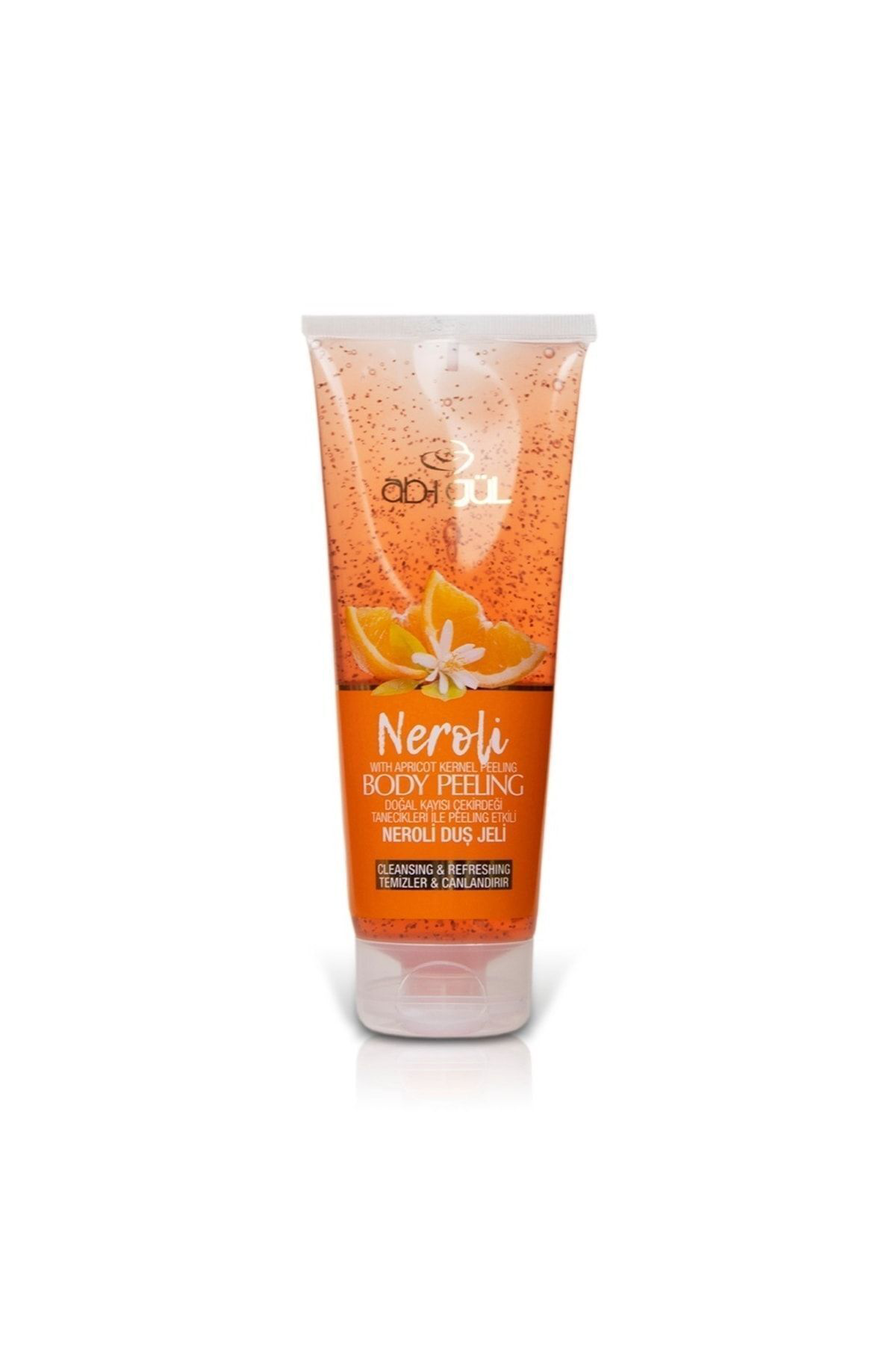 Neroli Body Peeling Doğal Kayısı Çekirdeği Tanecikleri 250 Ml