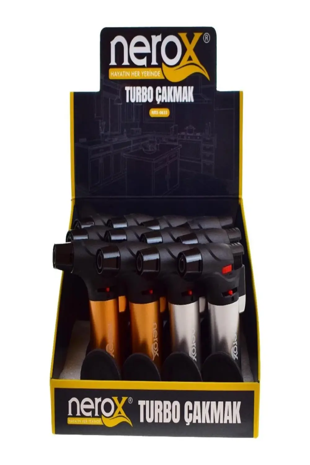 Nerox Turbo Çakmak Nrx-0633