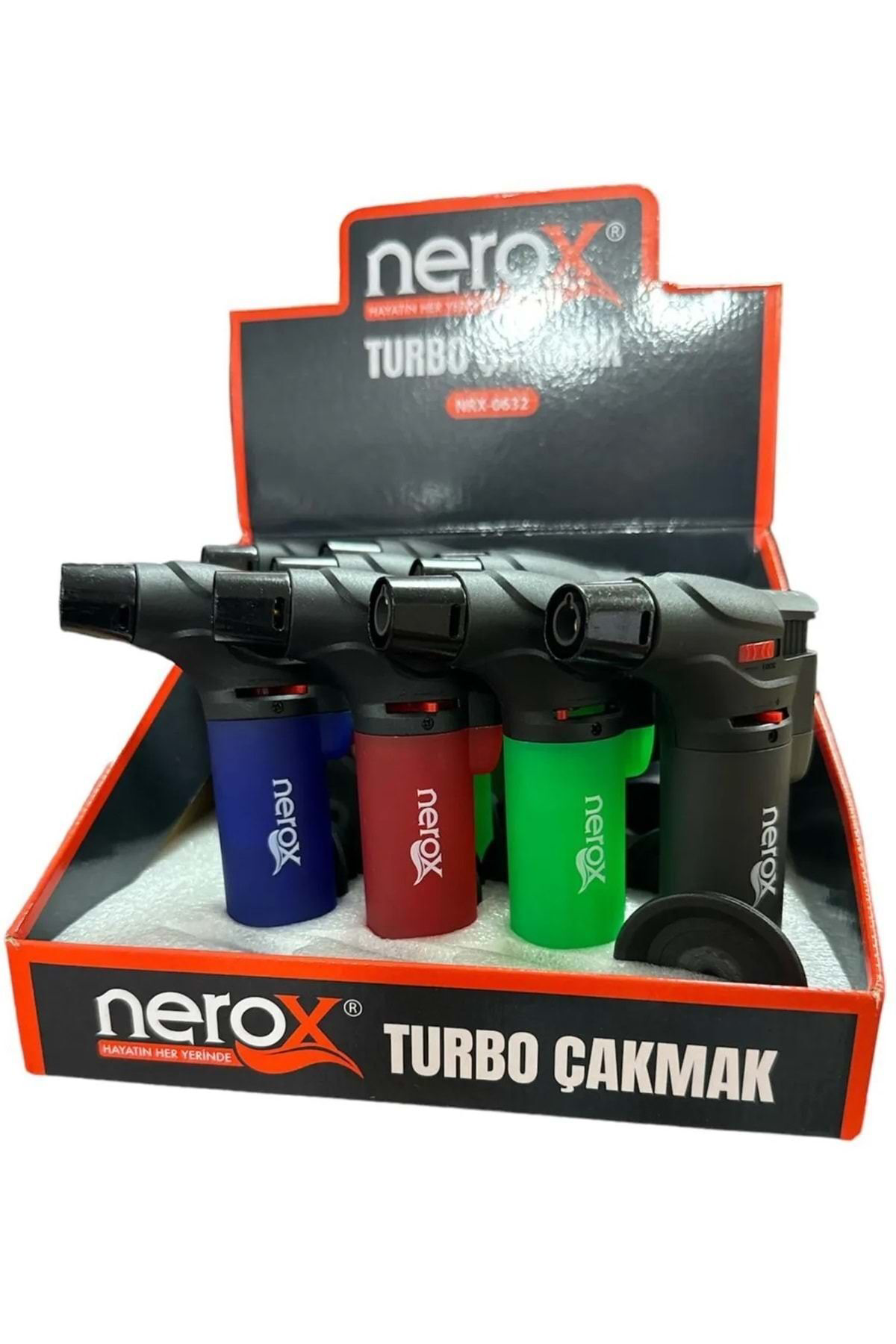 Turkuaz Party Nerox Turbo Çakmak