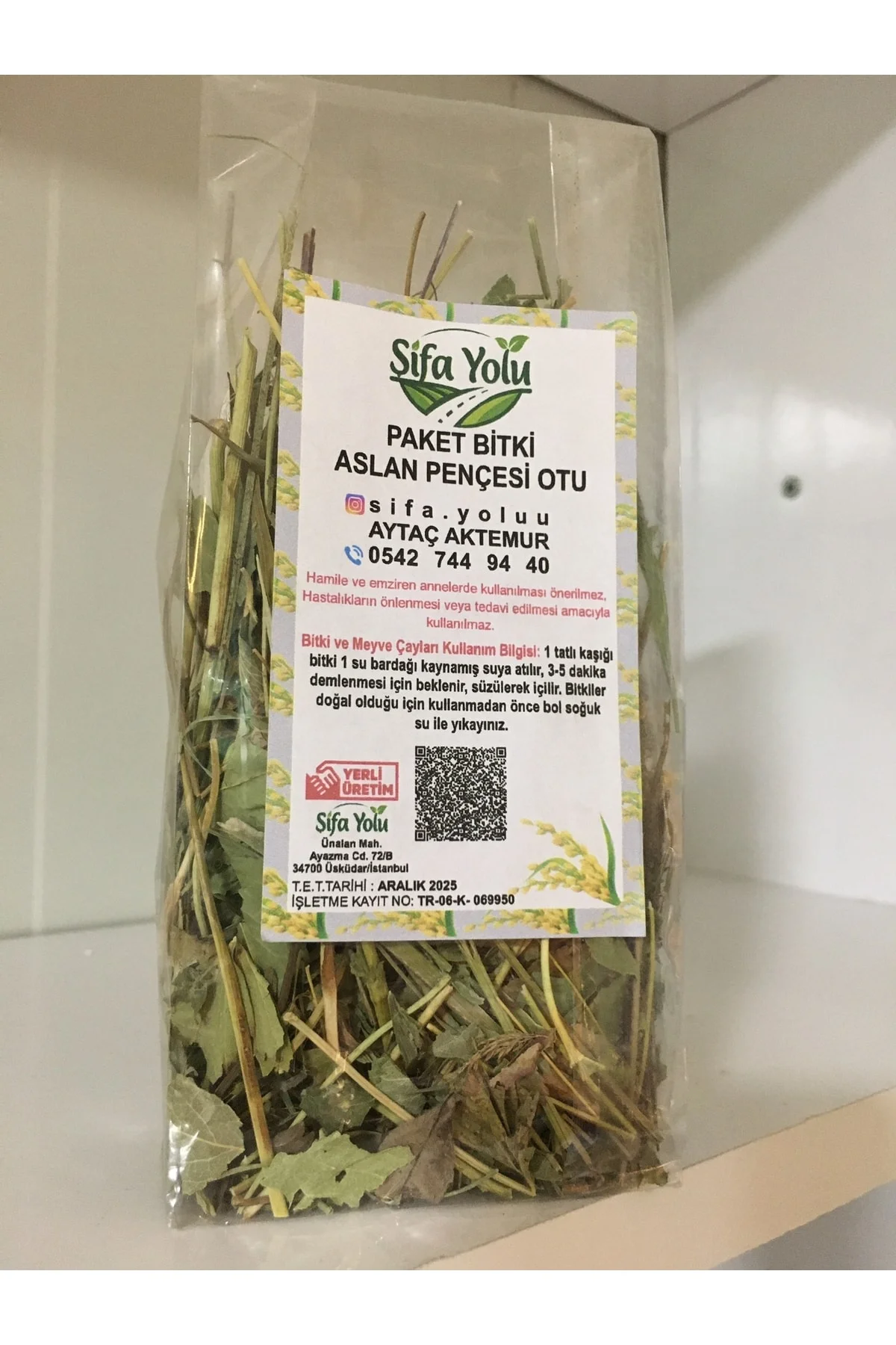 Neşe Natural Aslan Pençesi(testere Dişli) Otu 25 Gr