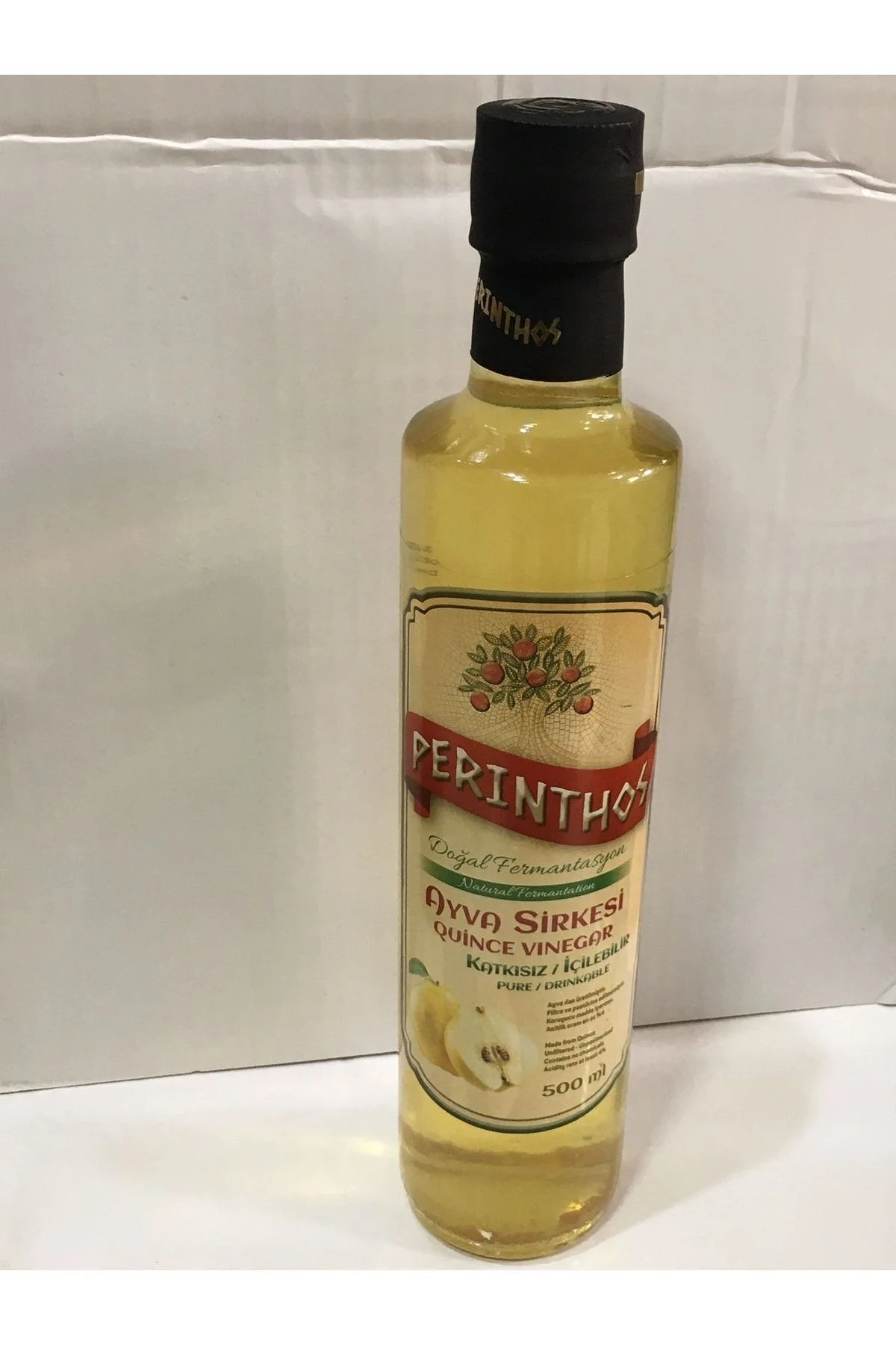 Neşe Natural Doğal Ayva Sirkesi 500 ml Cam Şise