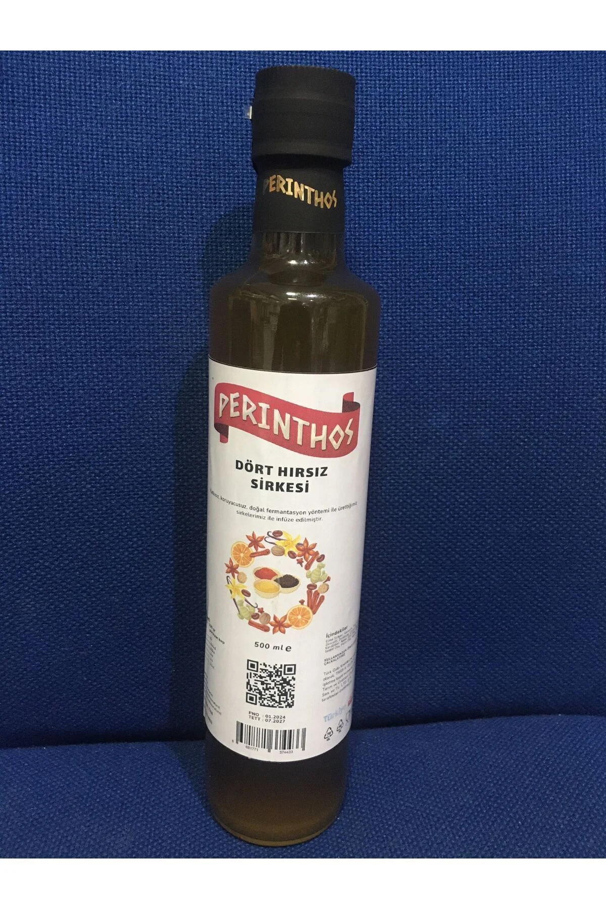 Neşe Natural Doğal Dört Hırsız Sirkesi 15 Bitkisel Karışım 500 ml Cam Şise