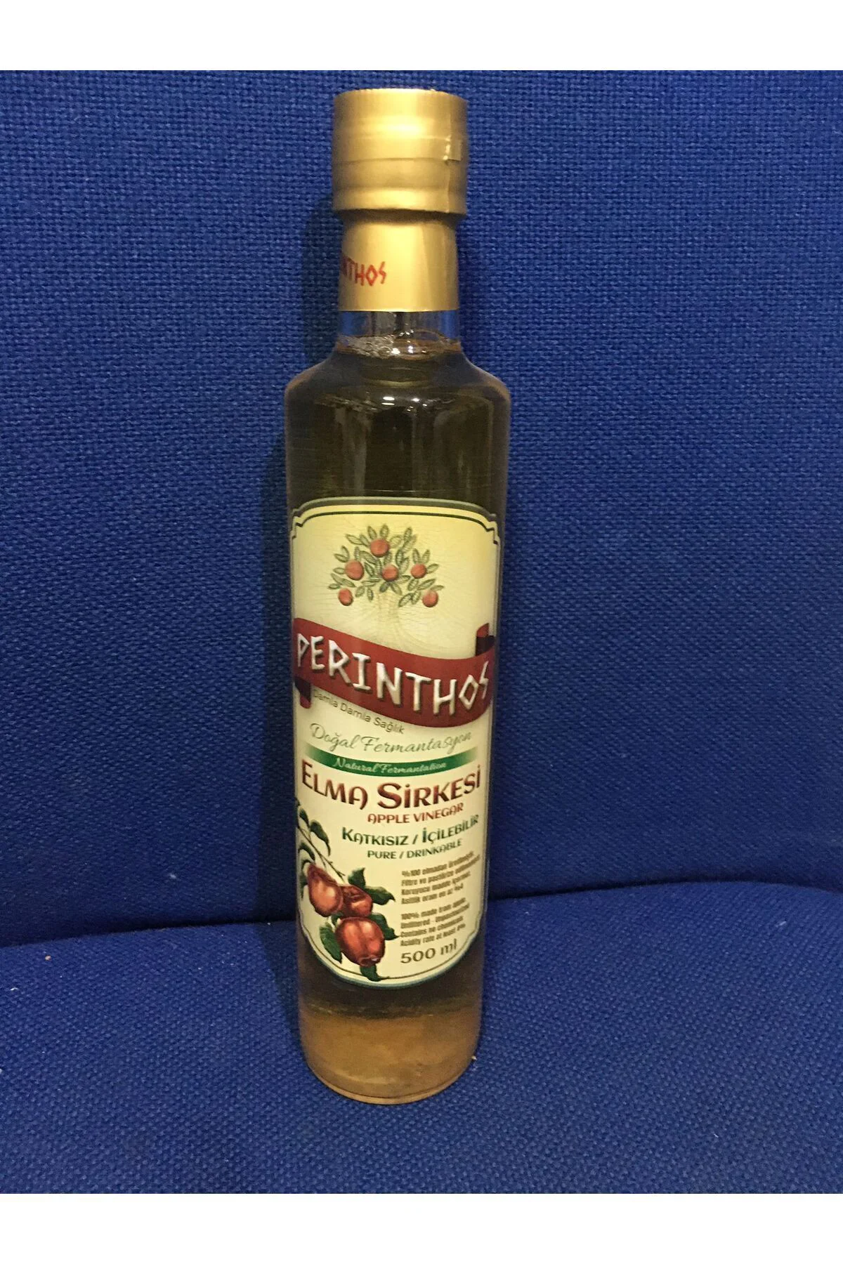 Neşe Natural Doğal Elma Sirkesi 500 ml Cam Şise