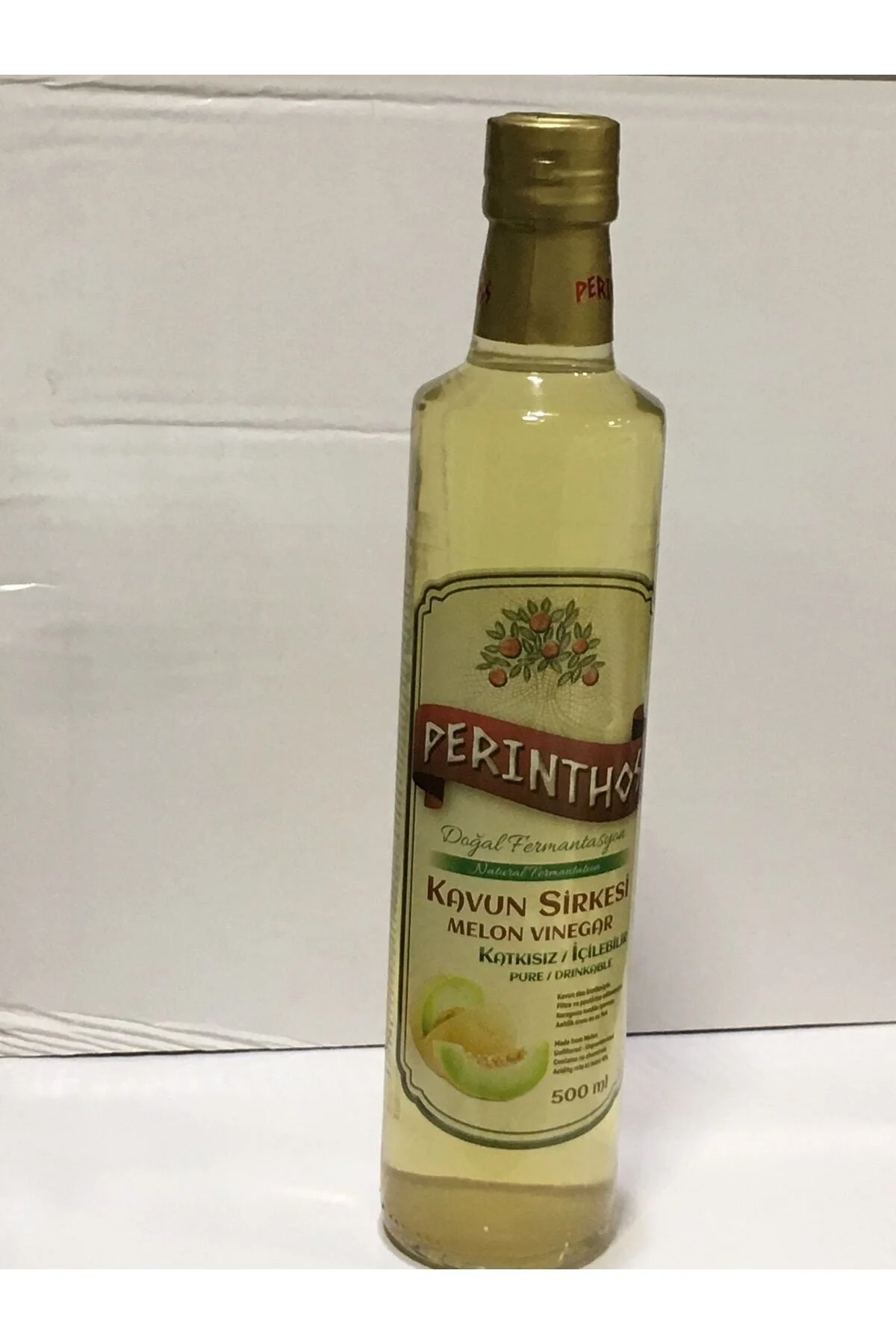 Neşe Natural Doğal Kavun Sirkesi 500 ml Cam Şise