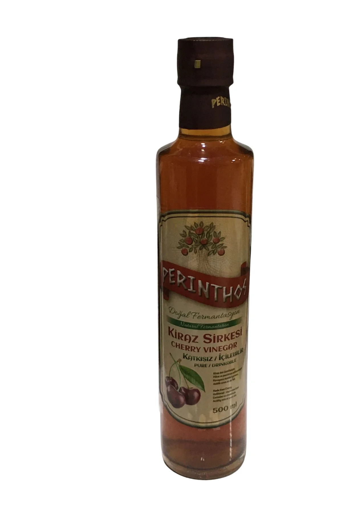 Neşe Natural Doğal Kiraz Sirkesi 500 ml Cam Şise