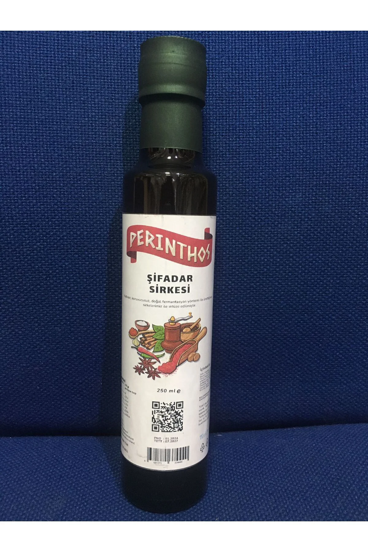 Neşe Natural Doğal Şifadar Sirkesi 25 Bitkisel Karışım 250 ml Cam Şise