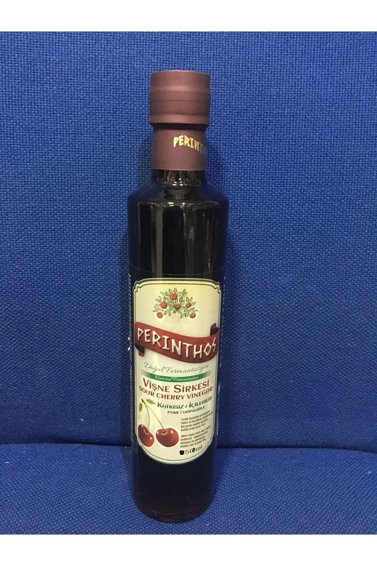 Neşe Natural Doğal Vişne Sirkesi 500 ml Cam Şise