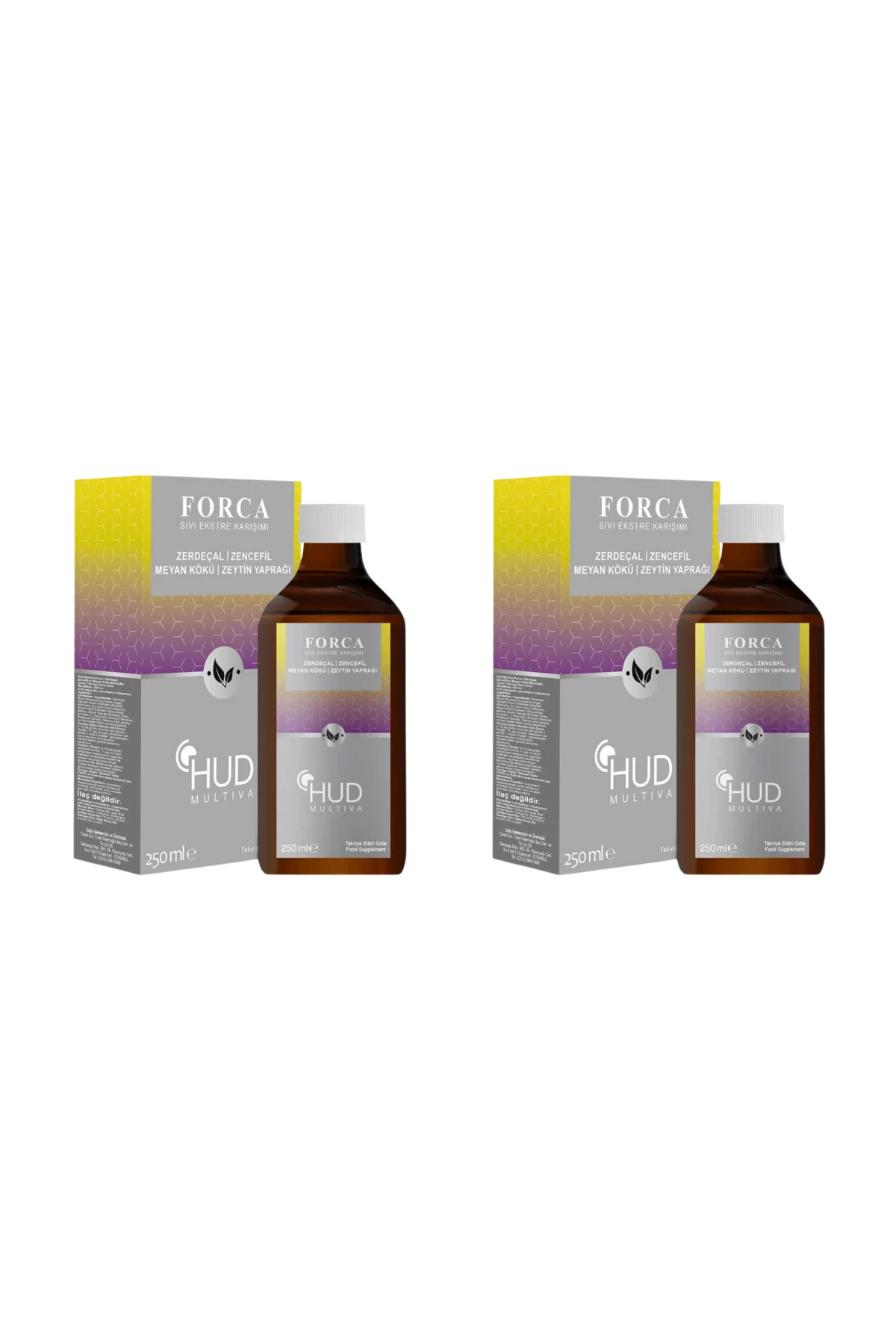Neşe Natural Forca Sıvı Ekstre Karışımı 250 Ml x 2 Adet