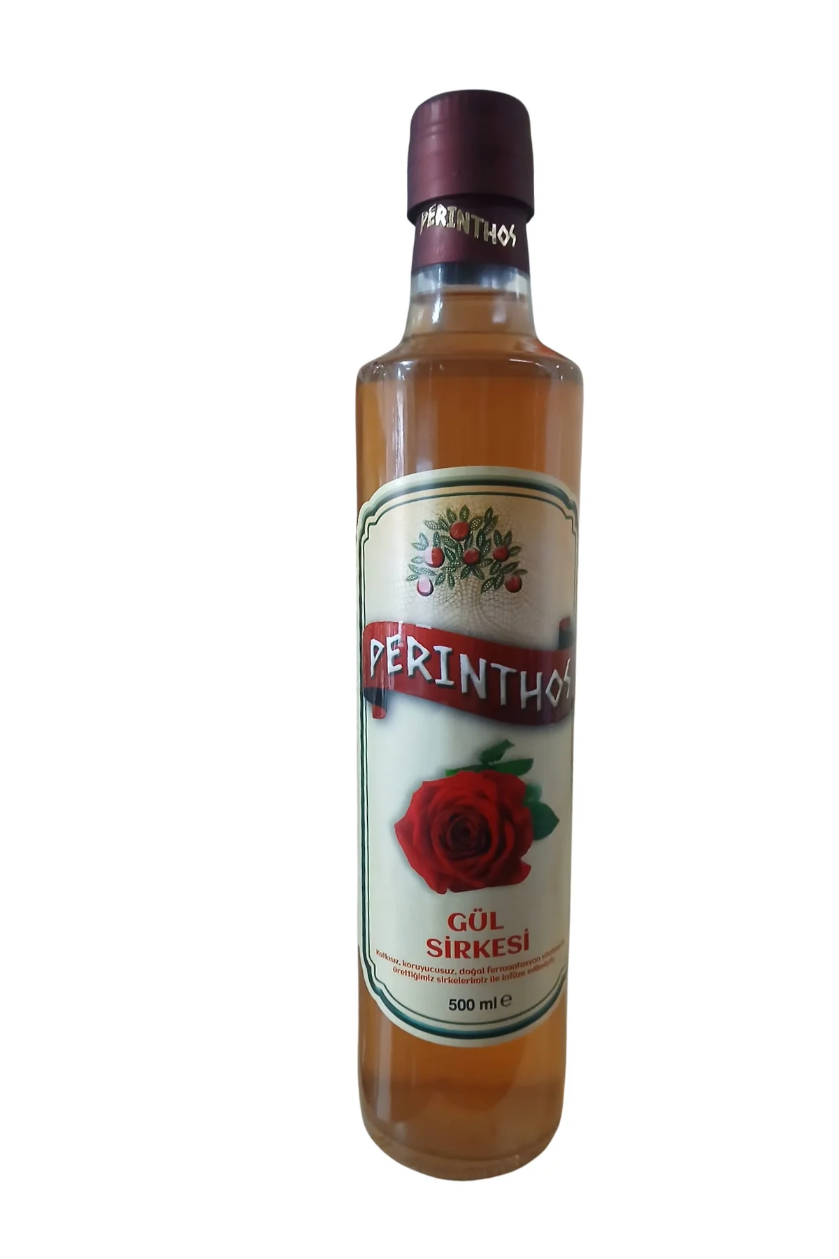 Neşe Natural Gül Sirkesi 500 ml Cam Şise