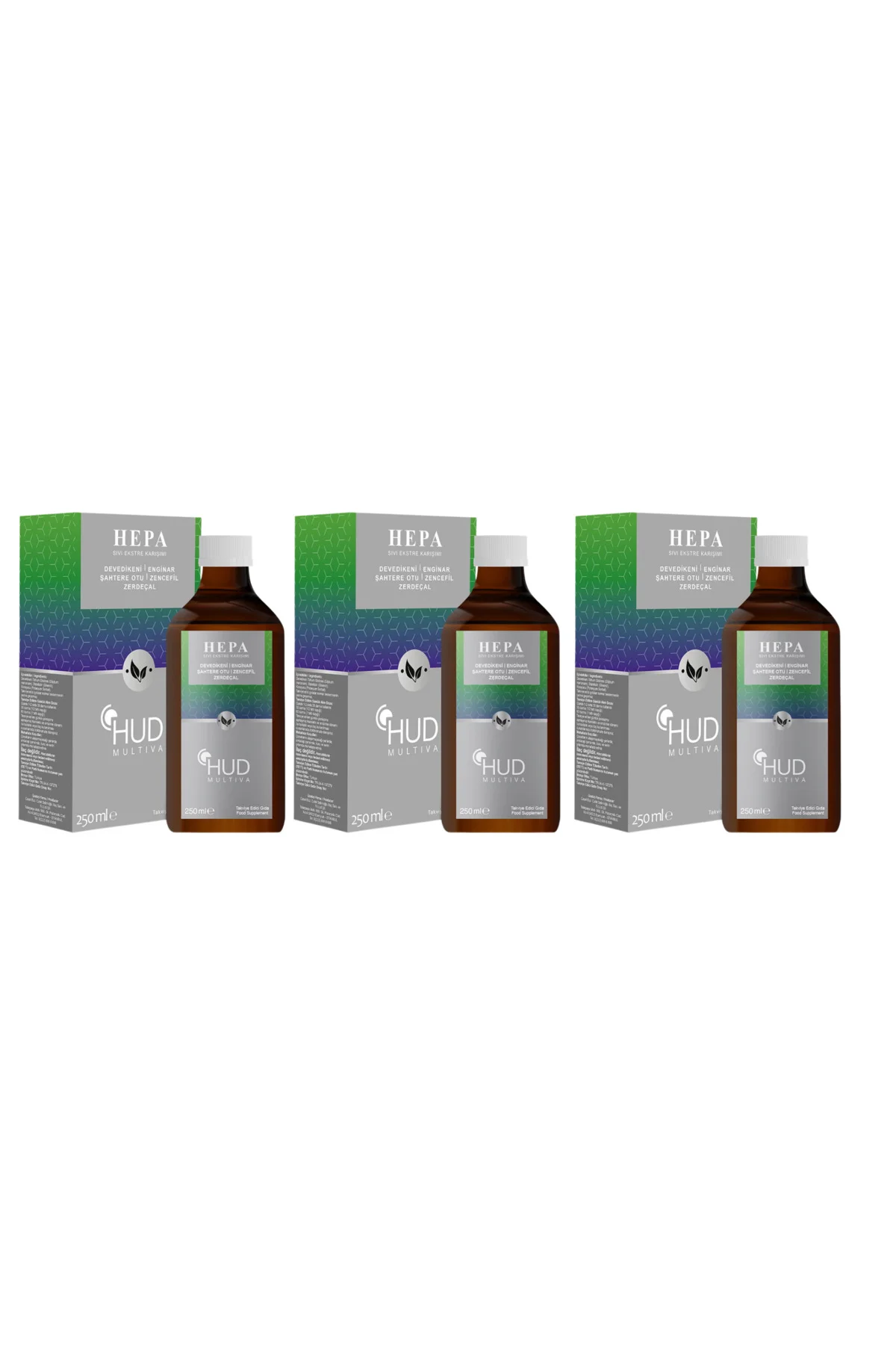 Neşe Natural Hepa Sıvı Ekstre Karışımı 250 ML x 3 Adet