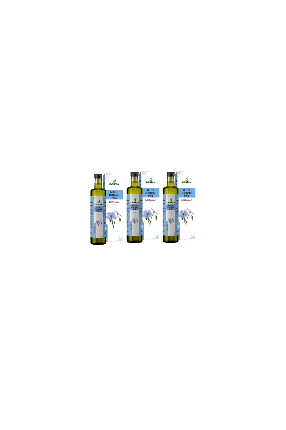 NEŞE NATURAL KETEN TOHUMU YAĞI 250 ML (SOĞUK PRES) X 3 ADET