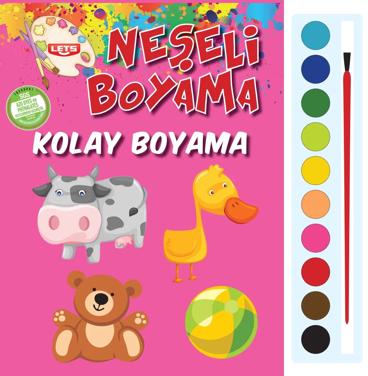 Neşeli Boyama - Kolay Boyama Neşeli Boyama - Kolay Boyama
