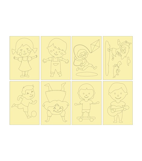 Artikel Neşeli Çocuklar Tb-006 16,5X23 Cm Tuz Boyama Seti (8 Adet), Eğiti Artikel Neşeli Çocuklar Tb-006 16,5X23 Cm Tuz Boyama Seti (8 Adet), Eğiti