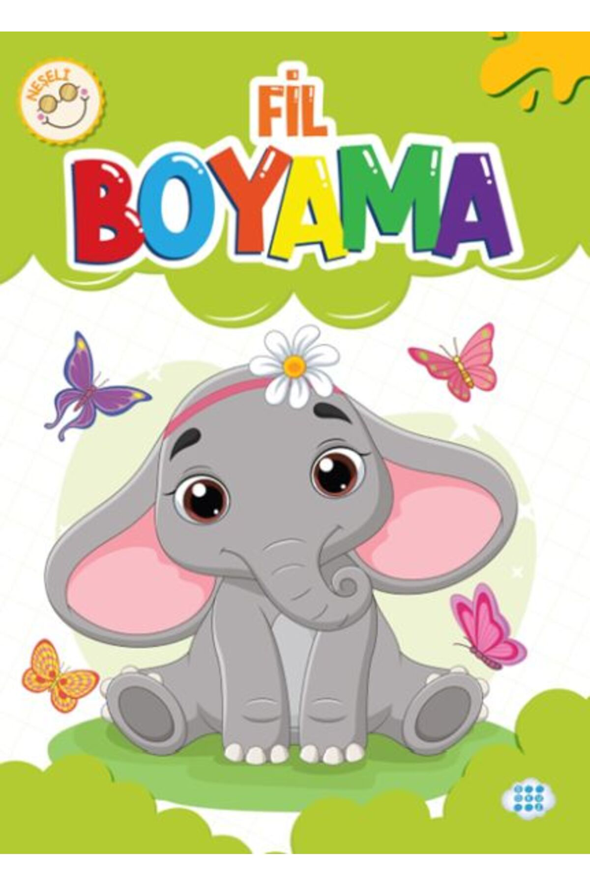 Karatay Yayinlari Neşeli Fil Boyama