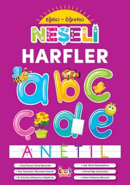 Neşeli Harfler - Eğitici-Öğretici Neşeli Harfler - Eğitici-Öğretici