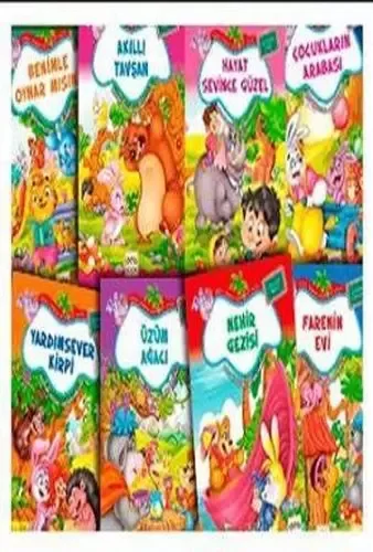 Neşeli Orman Hikayeleri Dizisi (8 Kitap - Küçük Boy)