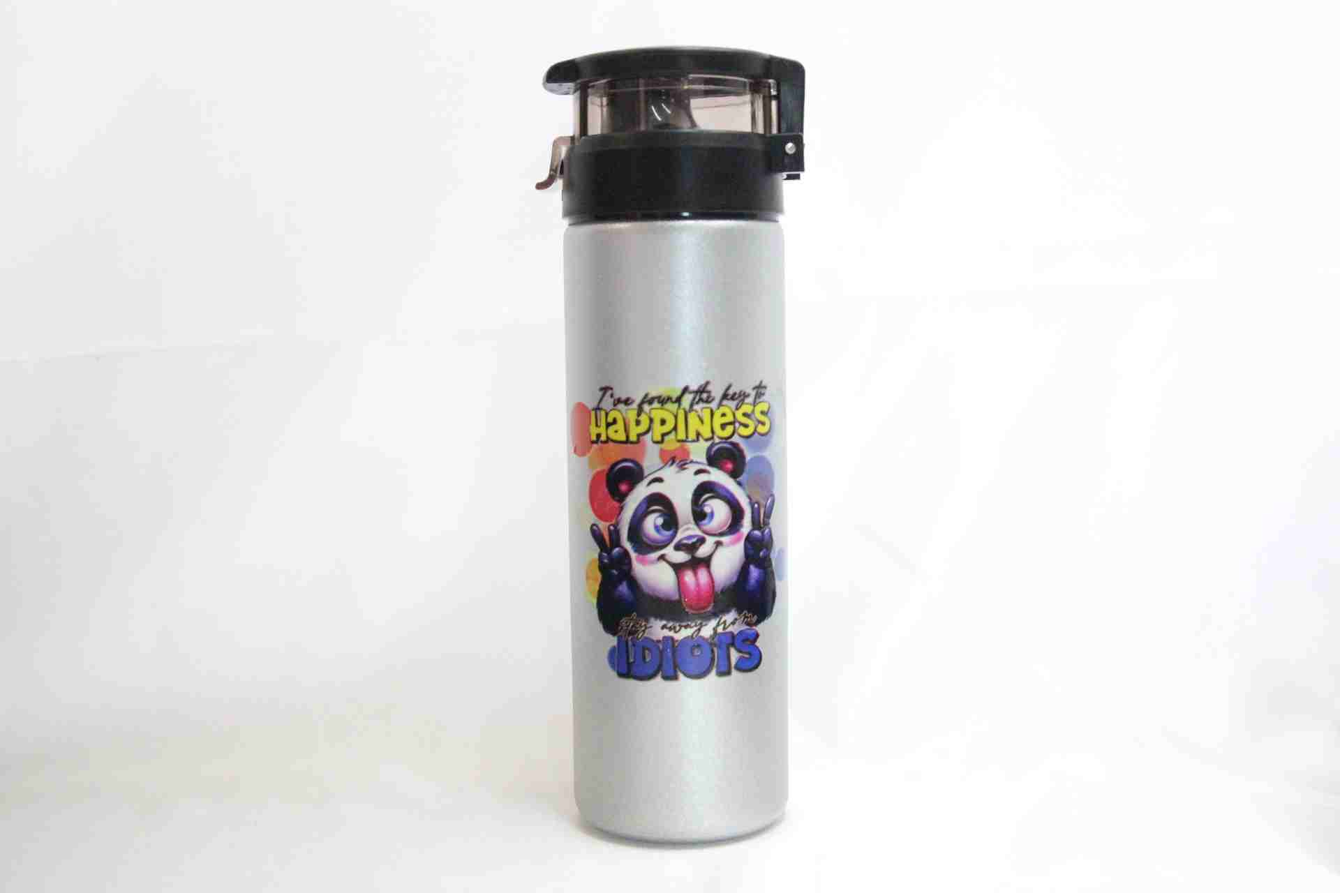 Neşeli Panda Termos ve Yastık Hediye Kutusu