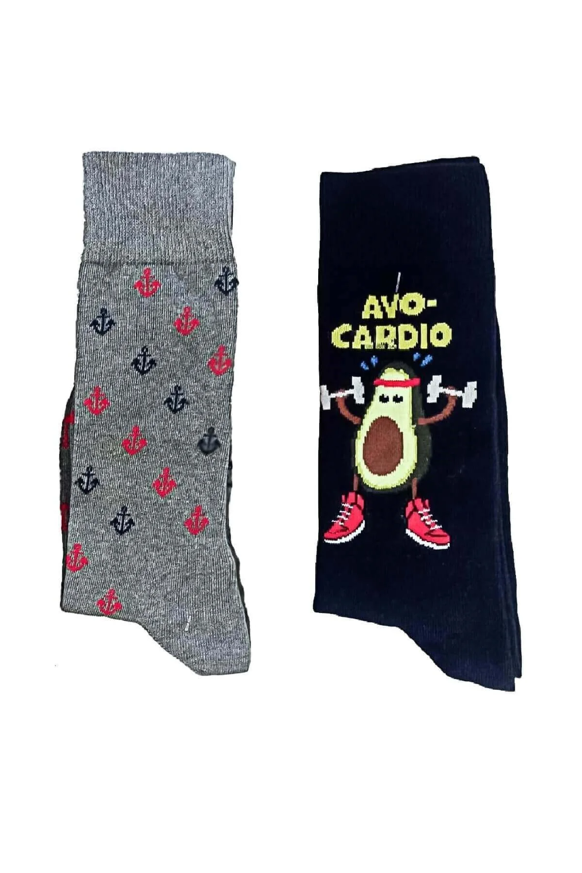 Neşeli Socks 2'li Paket 4 Mevsim Erkek Soket Çorap