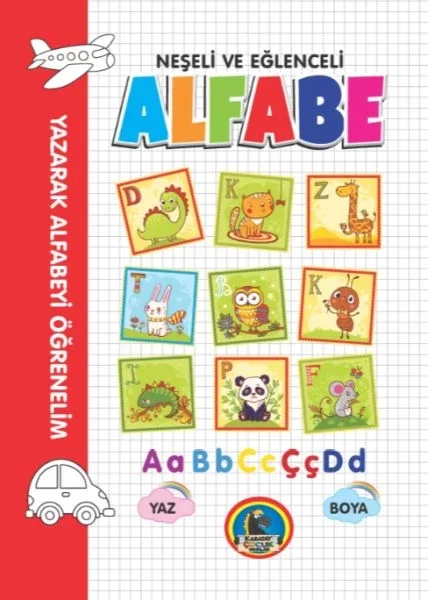 Neşeli ve Eğlenceli Alfabe Boyama Fiyatı, Yorumları ve Özellikleri