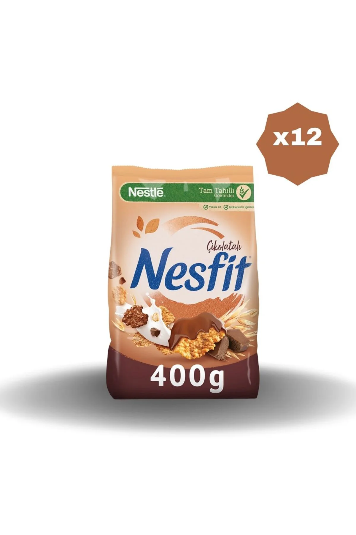 NESFİT ÇİKOLATALI 400 GR X 12 ADET