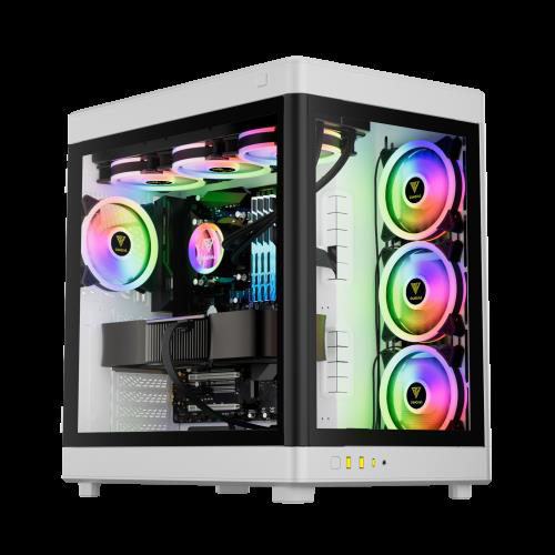 Gamdias Neso P1, Tempered Glass, 850W, 80+Bronze, Atx, White Edition, Gam