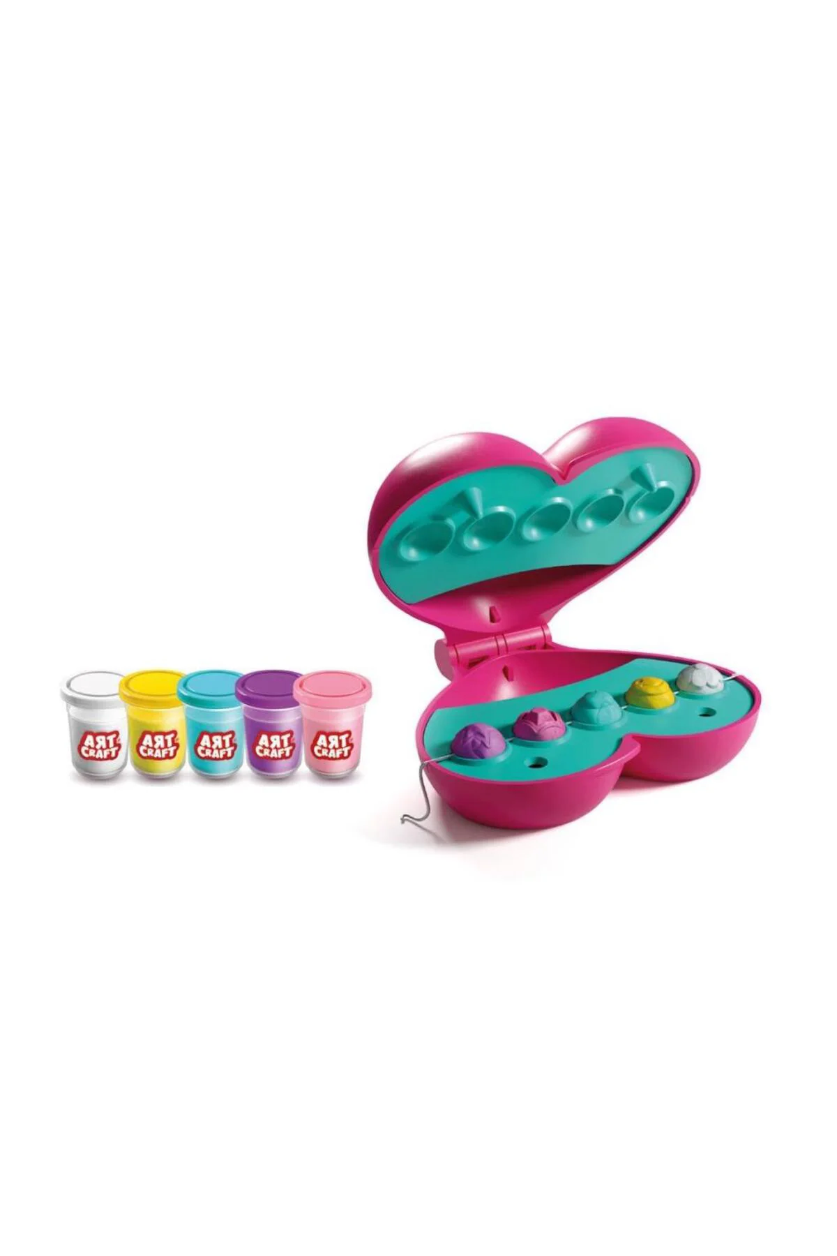 Nessi World 03849 Takı Tasarla Hamur Seti 280 gr -Fentoys