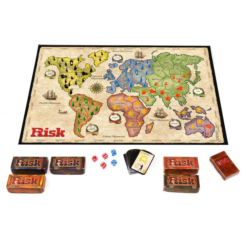 Nessi World B7404 Hasbro Gaming - Risk +10 yaş Nessi World B7404 Hasbro Gaming - Risk +10 yaş