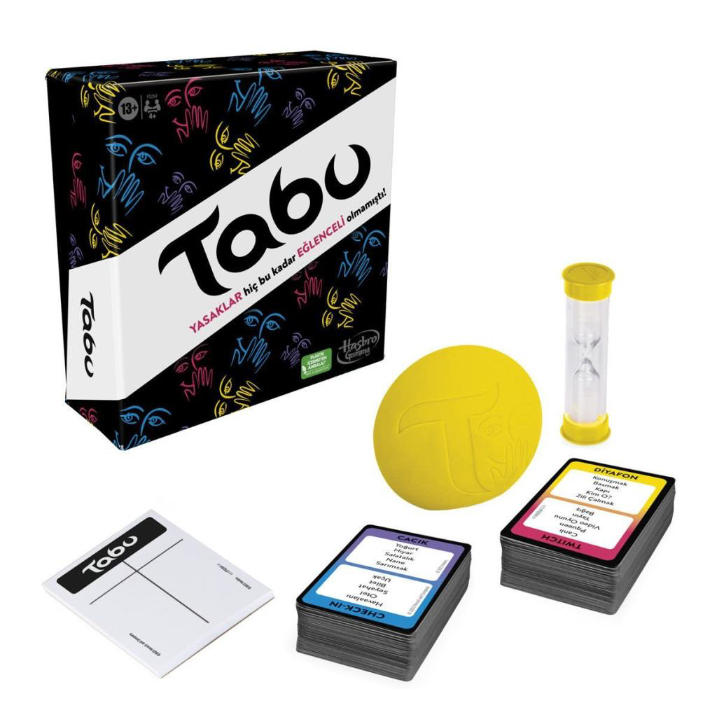Nessi World F5254 Hasbro Gaming - Tabu +13 yaş Nessi World F5254 Hasbro Gaming - Tabu +13 yaş