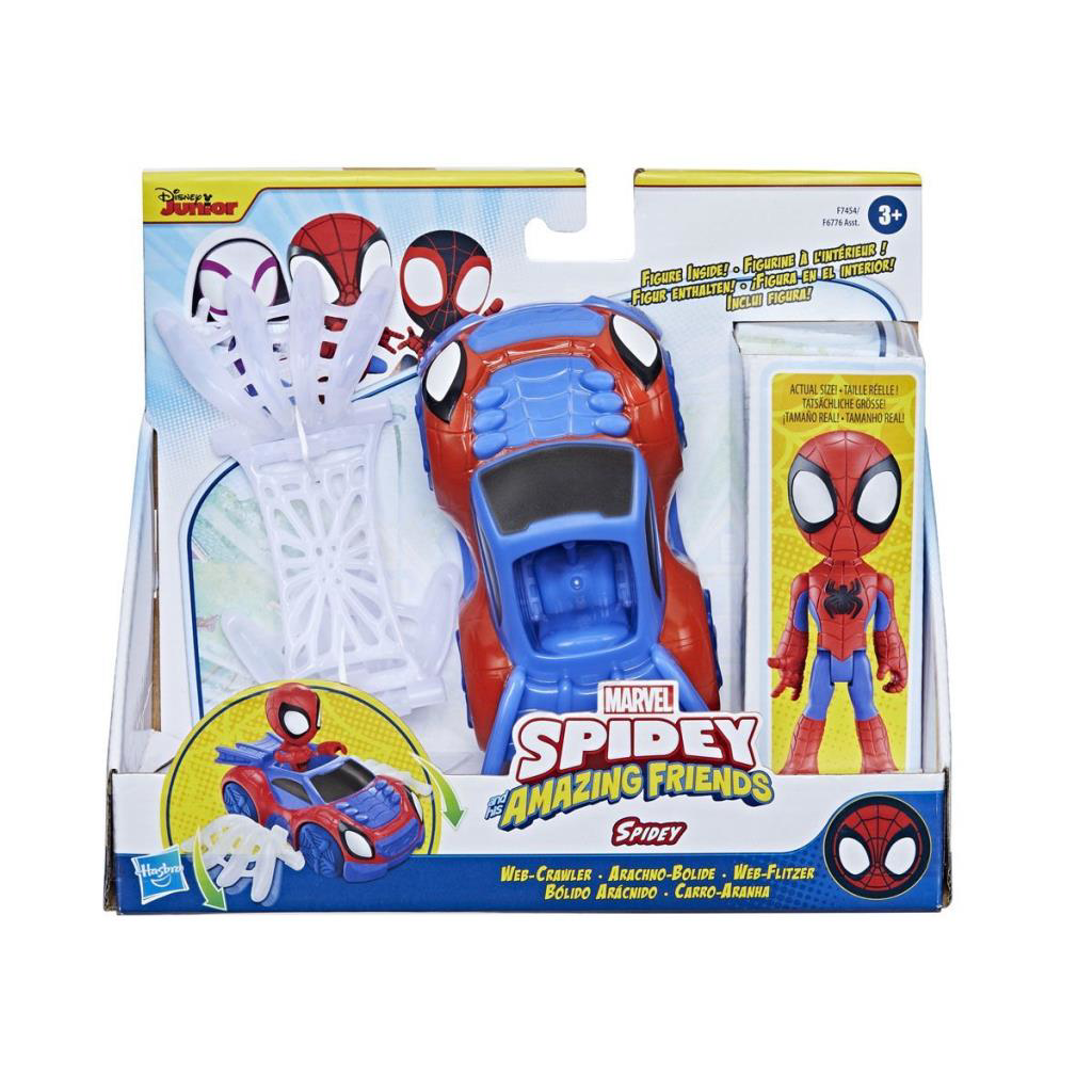 Nessi World F6776 Spidey ve İnanılmaz Arkadaşları - Araç ve Figür