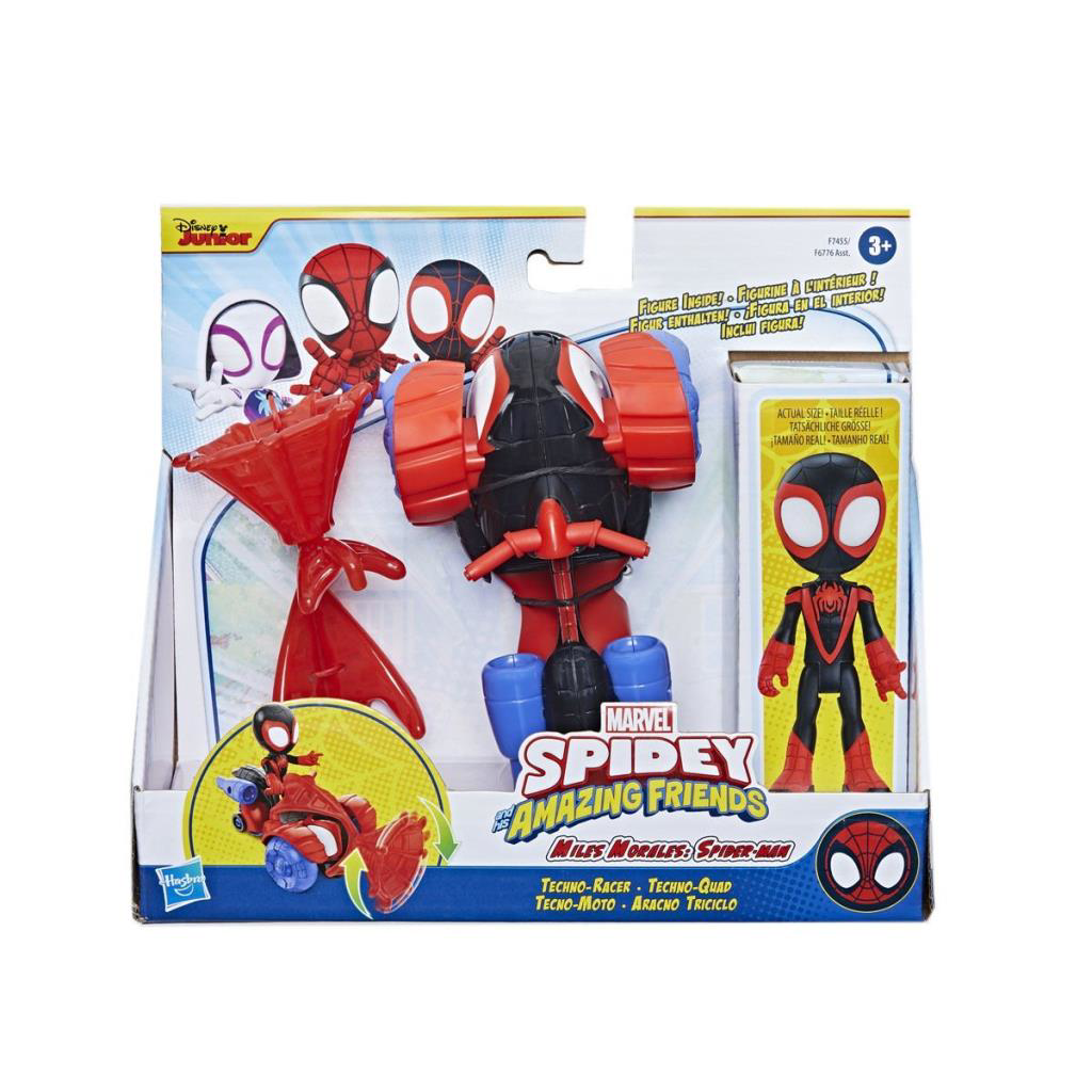 Nessi World F6776 Spidey ve İnanılmaz Arkadaşları - Araç ve Figür