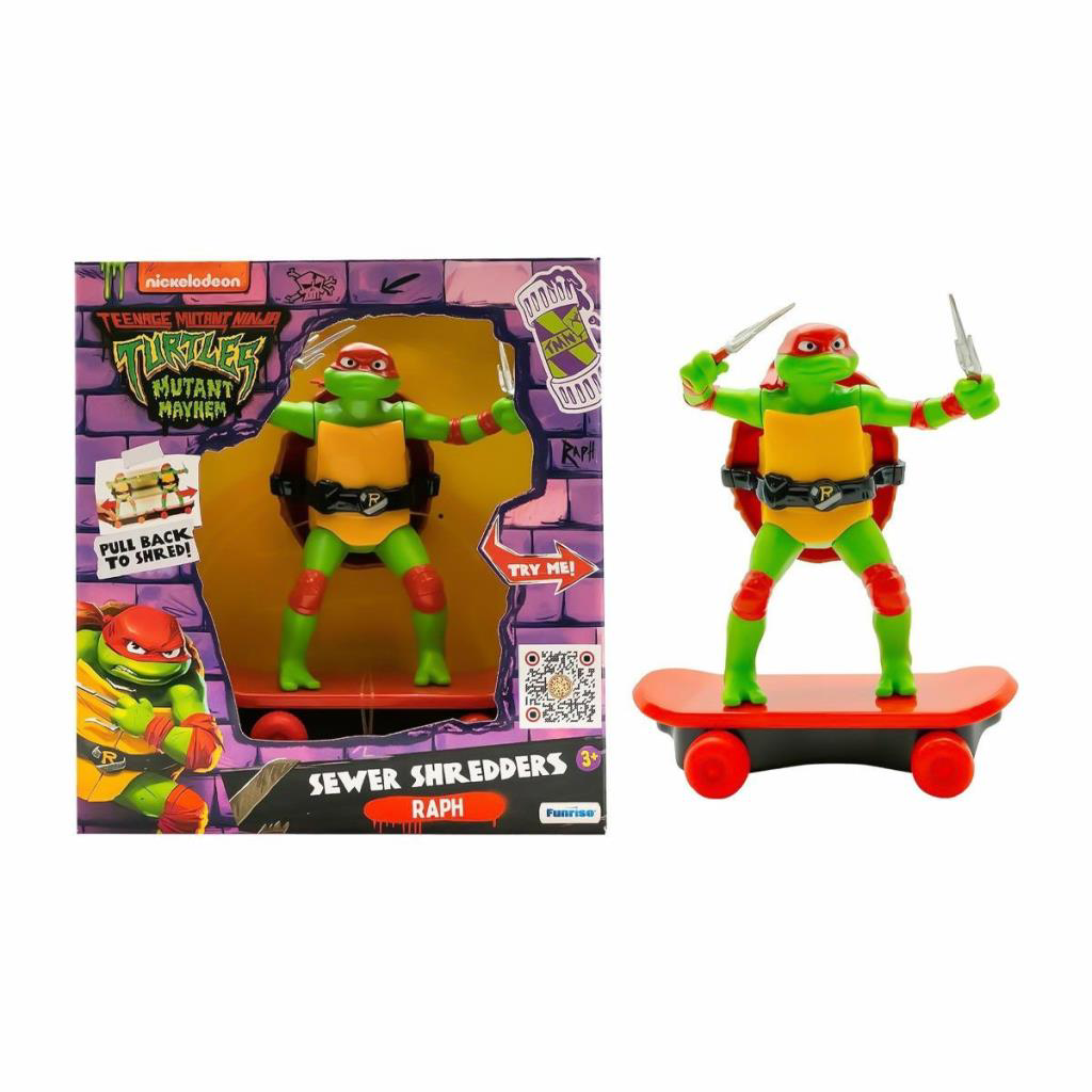 Nessi World TU814001 TMNT Ninja Kaplumbağalar Çek Bırak Kaykay Fi Nessi World TU814001 TMNT Ninja Kaplumbağalar Çek Bırak Kaykay Fi