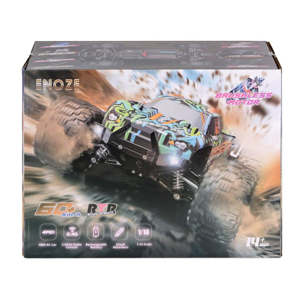 Nessiworld 001E Kumandalı 4x4 Fırçası Motor 1:14 Gaser Arazi Arac Nessiworld 001E Kumandalı 4x4 Fırçası Motor 1:14 Gaser Arazi Arac