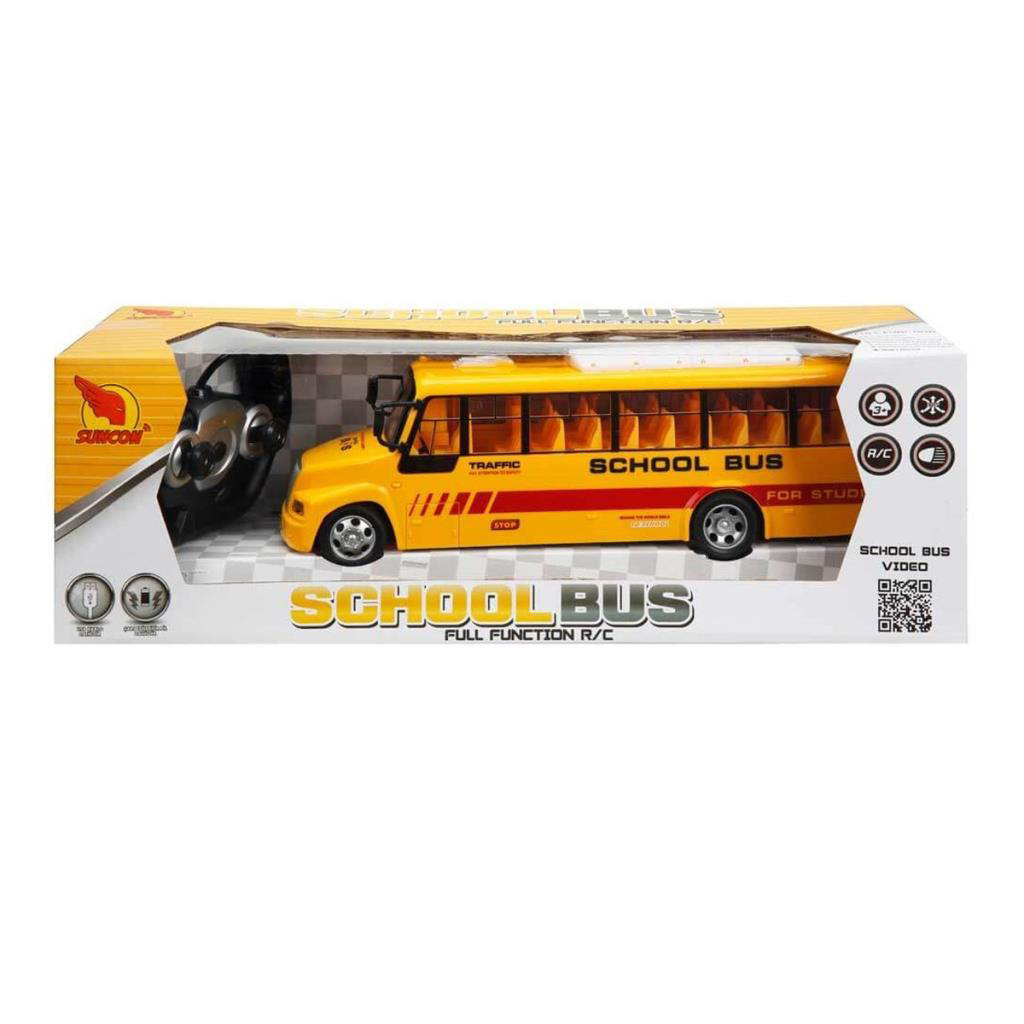 Nessiworld 01989 Uzaktan Kumandalı Işıklı Okul Otobüsü 32,5 cm. Nessiworld 01989 Uzaktan Kumandalı Işıklı Okul Otobüsü 32,5 cm.