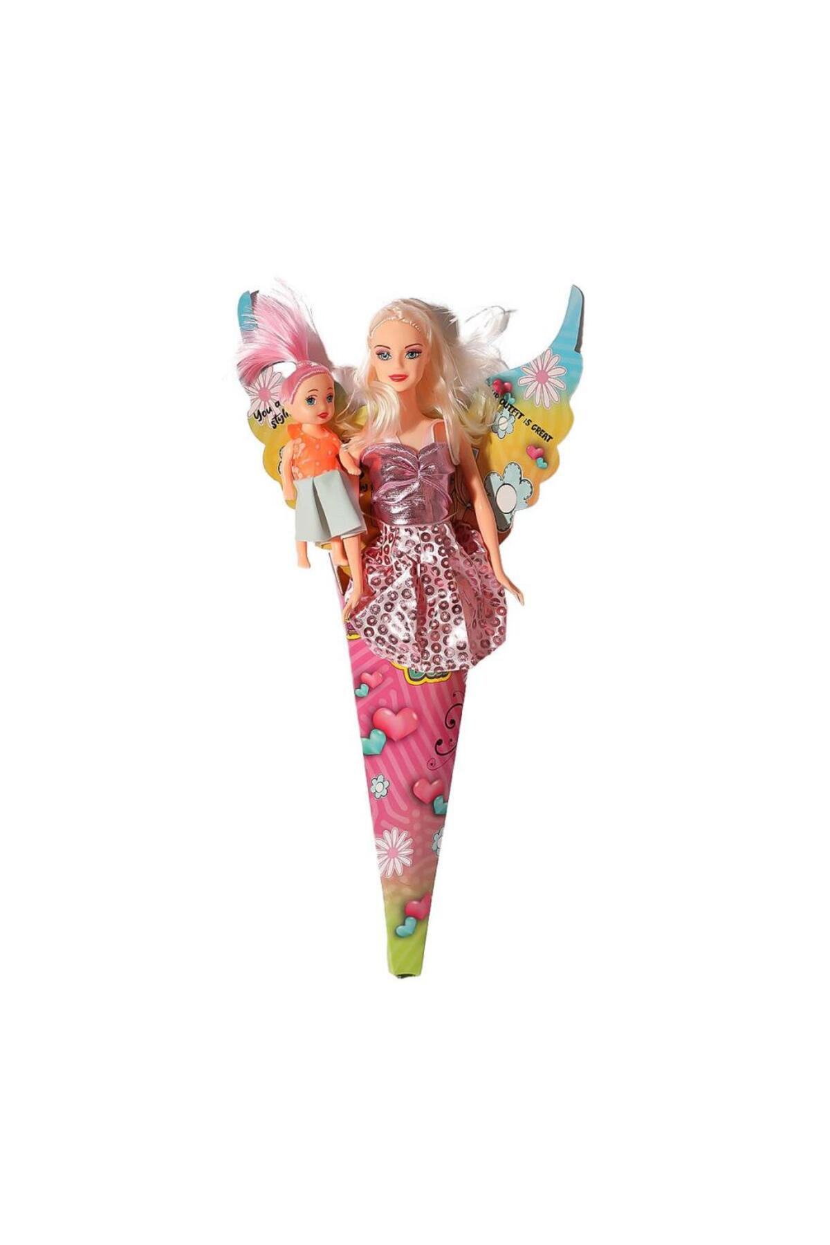 Nessiworld 02286 Anlily Külahlı Yavrulu Bebek -Oydaş