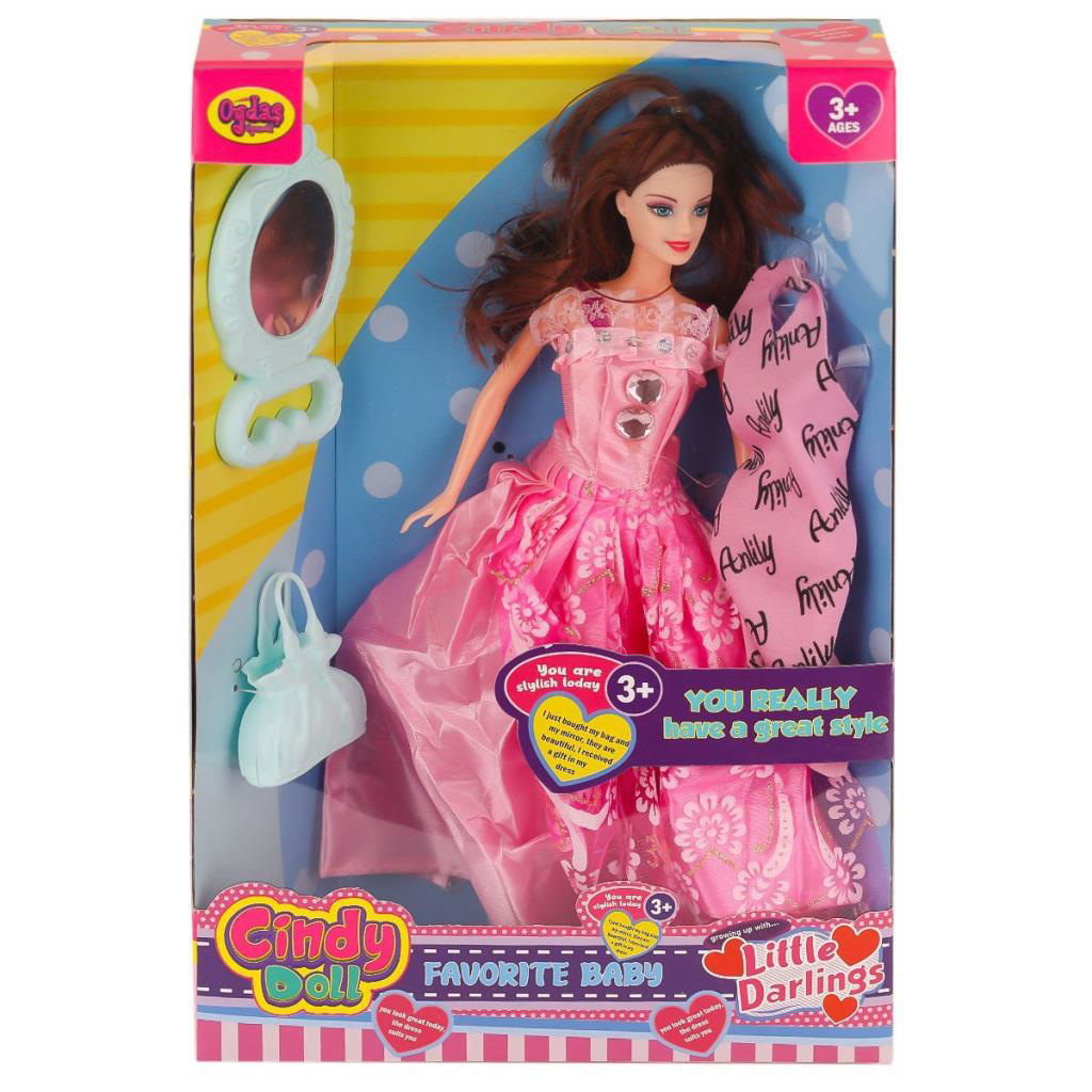Nessiworld 02280 Anlily Aynalı Çantalı Elbiseli Bebek -Oydaş Oyun Nessiworld 02280 Anlily Aynalı Çantalı Elbiseli Bebek -Oydaş Oyun