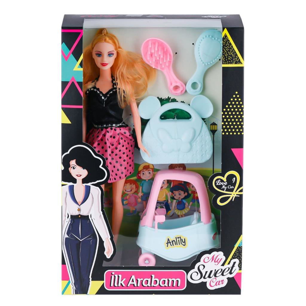 Nessiworld 02437 Anlily Bebek İlk Arabam -Oydaş Oyuncak Nessiworld 02437 Anlily Bebek İlk Arabam -Oydaş Oyuncak