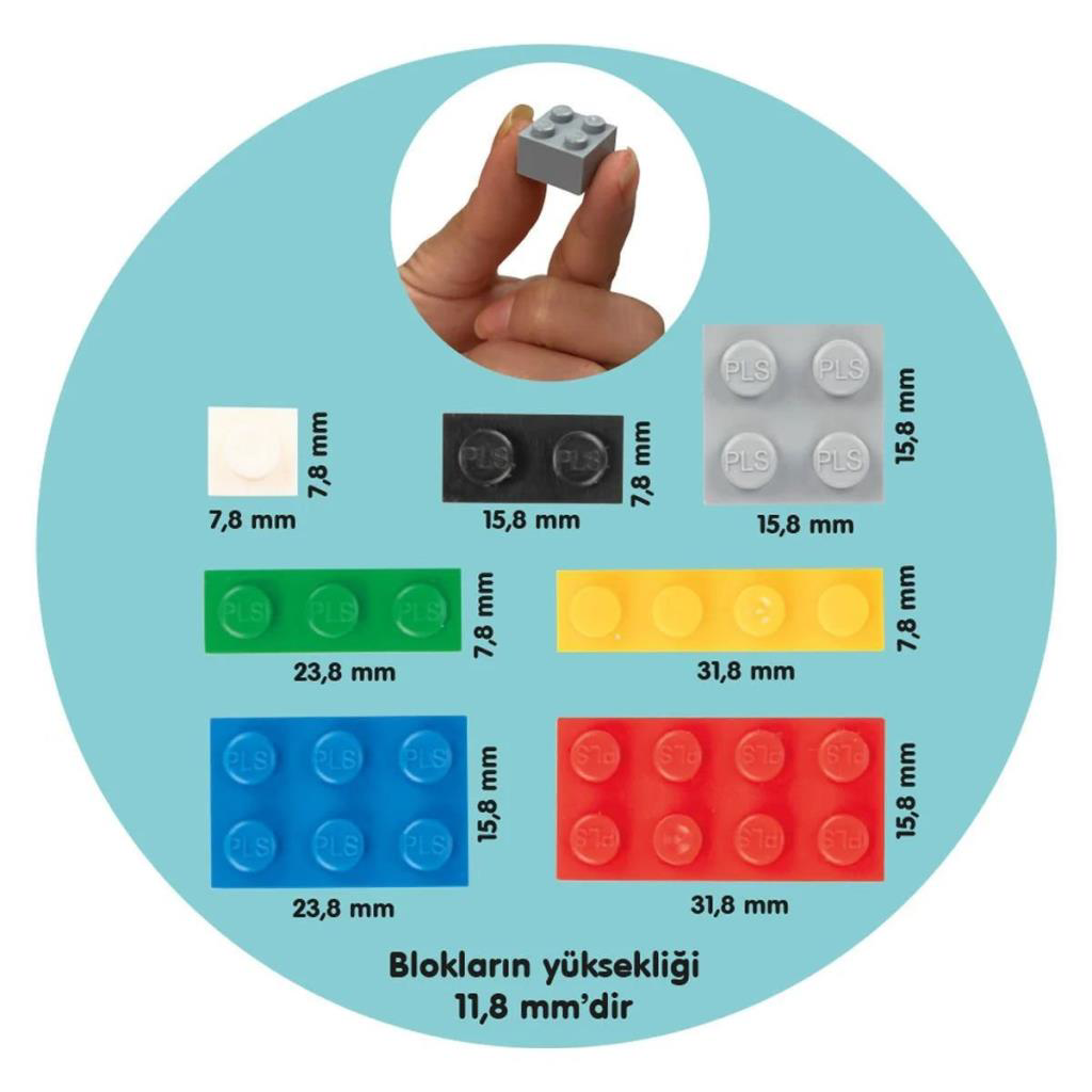 Nessiworld 03 492 Pilsan Mikro Bloklar 588 Parça Kutulu Nessiworld 03 492 Pilsan Mikro Bloklar 588 Parça Kutulu