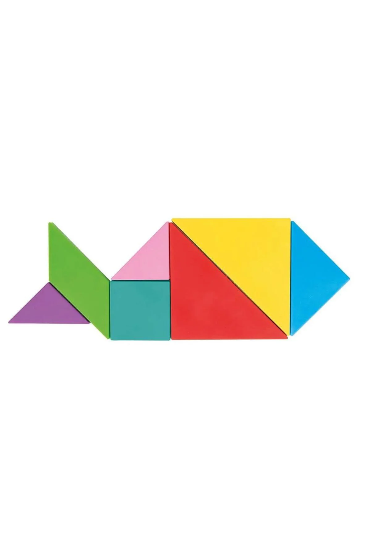 Nessiworld 03 569 Ahşap Manyetik Tangram -pilsan Oyuncak