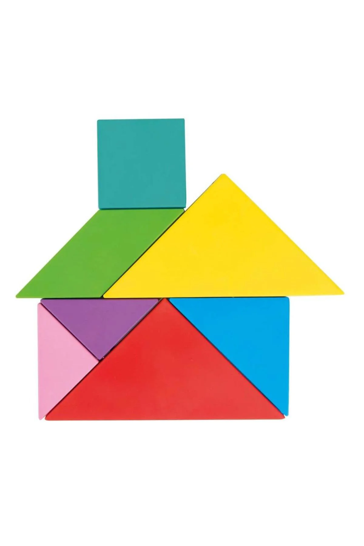Nessiworld 03 569 Ahşap Manyetik Tangram -pilsan Oyuncak