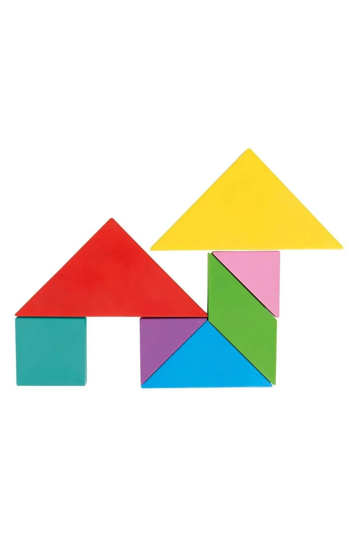 Nessiworld 03 569 Ahşap Manyetik Tangram -pilsan Oyuncak